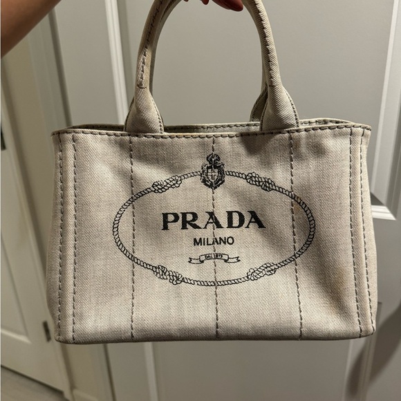 Small Prada Canapa without strap